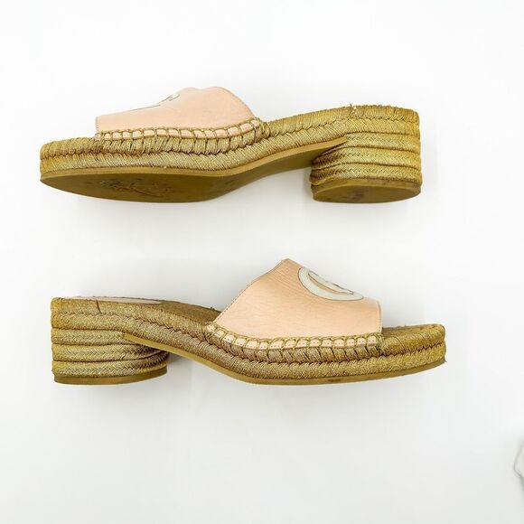 Gucci Pink and Gold Sandals - Picture 8 of 13